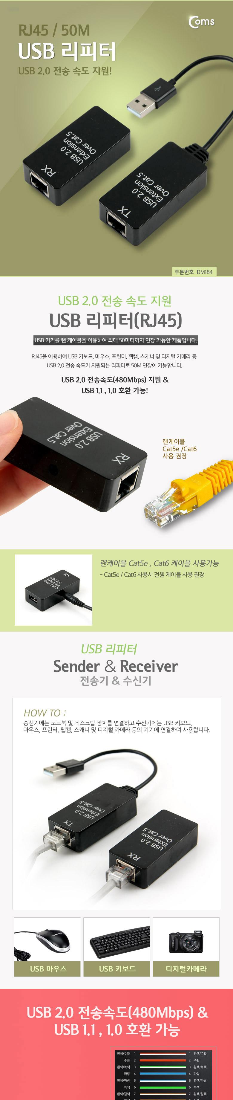 Coms USB 2.0 (RJ45). 50M. LAN. RX TX. ۱ ű ( ǰ) USB USBƮ  ۸ ۼű⸮ ٿ뵵 PC ƴ    