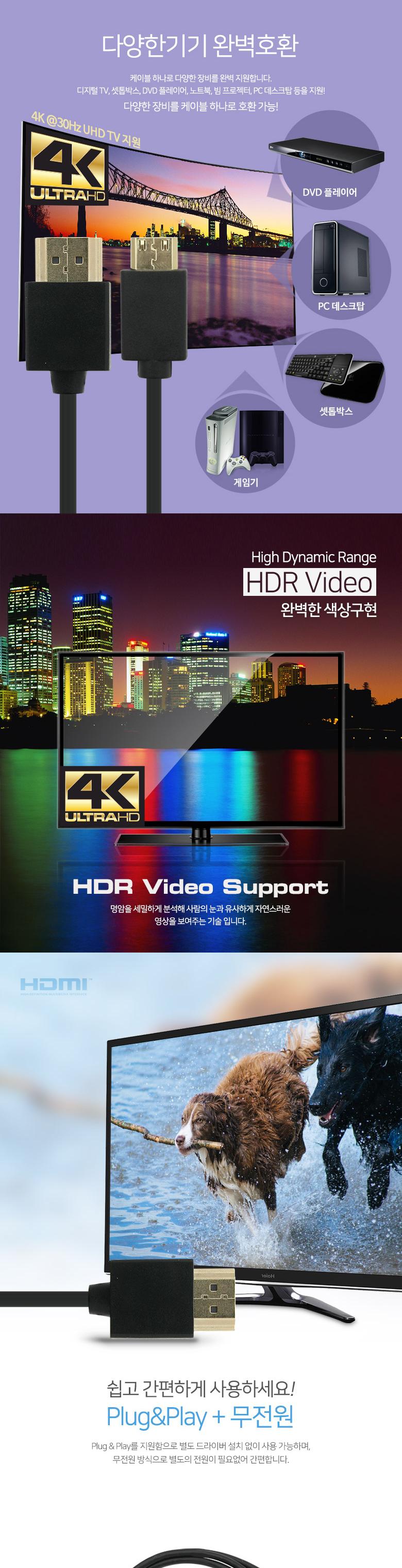 네트워크케이블/HDMI케이블/PC케이블/3D입체영상케이블/디지털기기연결케이블멀티미디어케이블/HDMI기기케