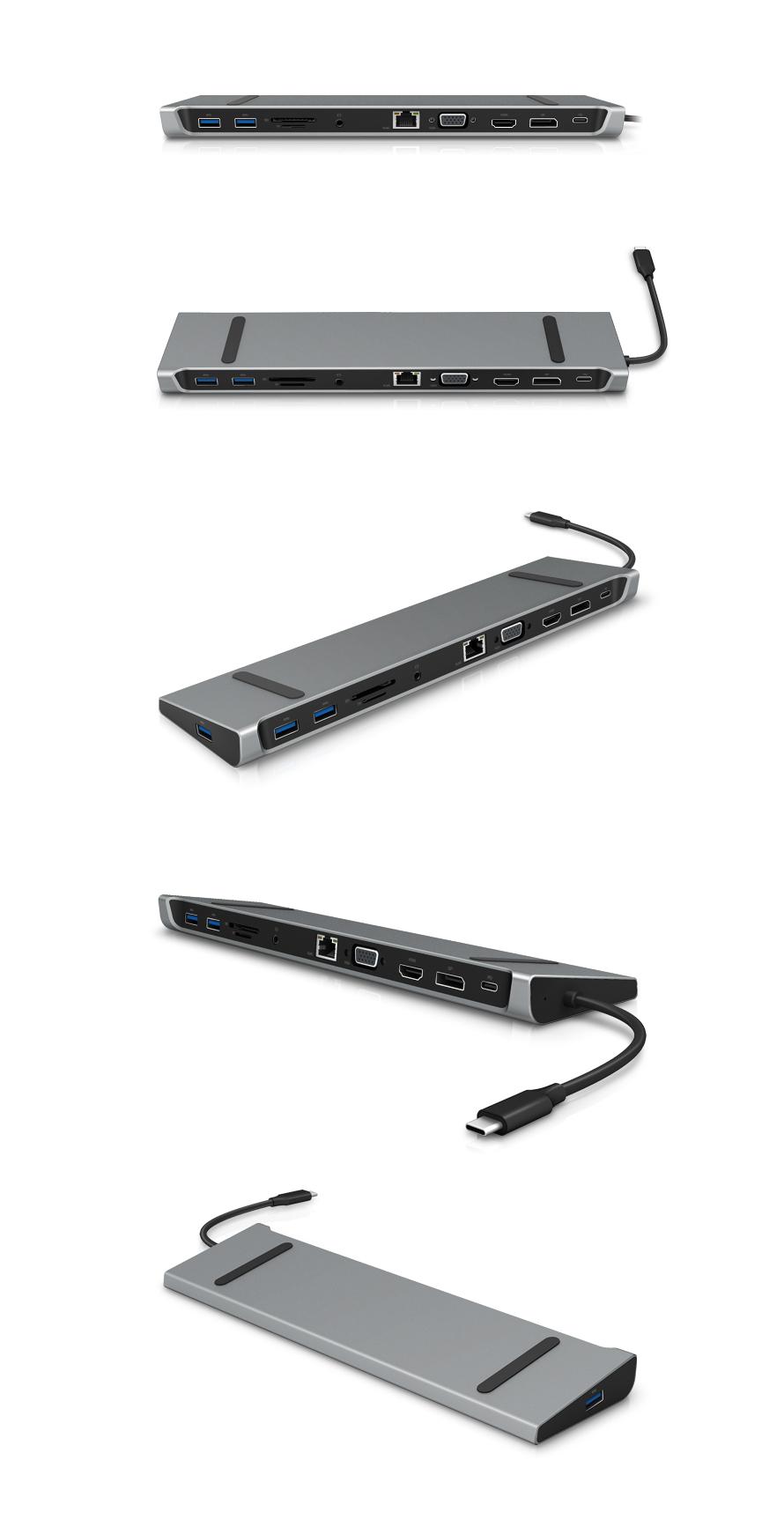 IPTIME UC311NStation USB3.0멀티포트/도킹거치대/도킹스테이션/C타입도킹/C타입도킹스테이션/노트북허브/