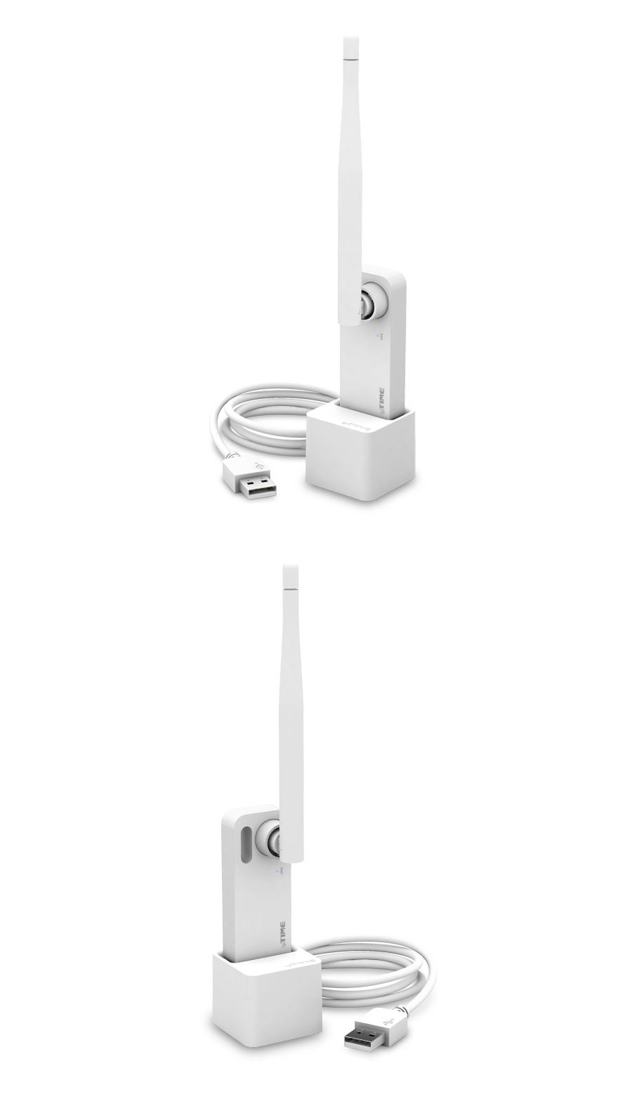 IPTIME N150UA3 USB2.0 무선랜카드/랜카드/무선랜카드/무선랜/LANCARD/외장안테나형랜카드/외장안테나형USB