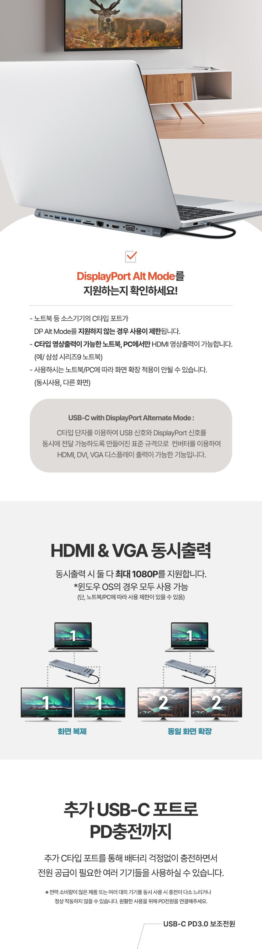 USB허브/스마트USB허브/14IN1멀티허브/USB충전허브/USB충전포트/C타입허브/USBC타입허브/멀티허브/포트허브