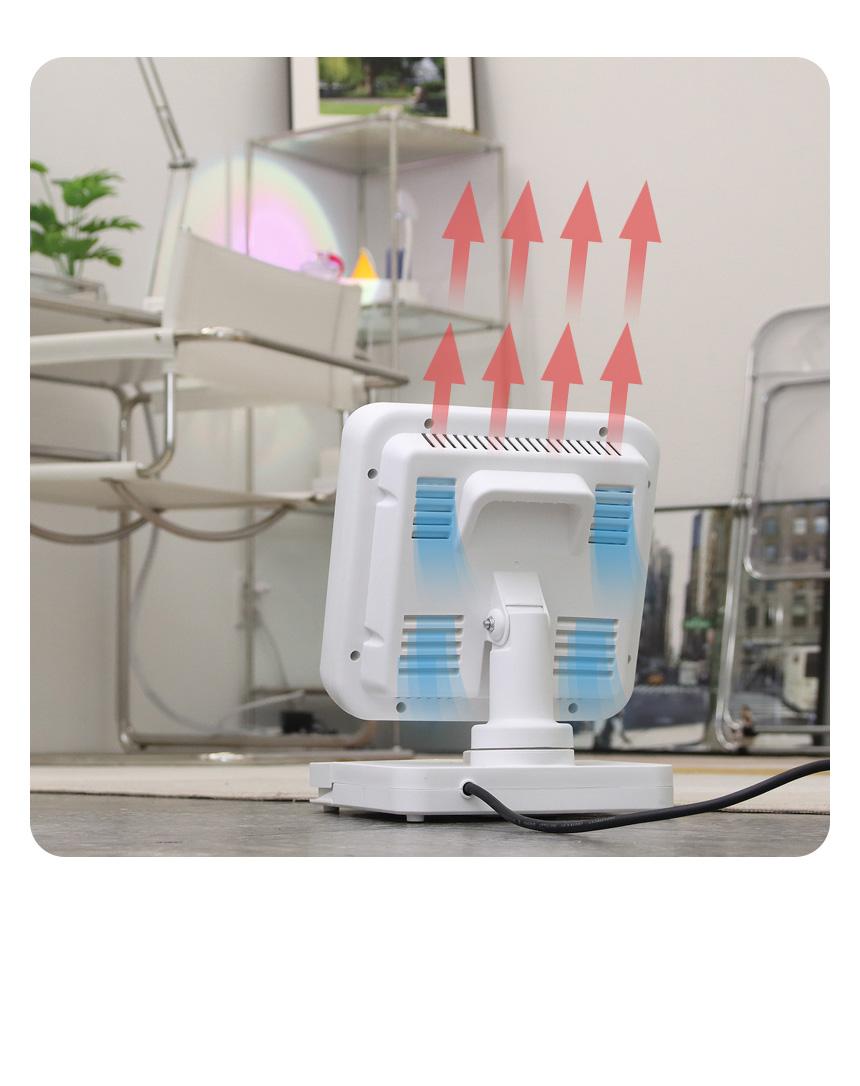 Coms EGH-QH300 일렉트로지 히터 미니 석영관 White/미니석영관히터/미니히터/발터치히터/미니발터치히터/