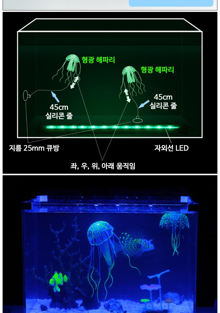향앤미과학 형광 해파리/만들기/만들기재료/학습재료/학습도구/만들기준비물/교구/과학교구/학습교구/만들