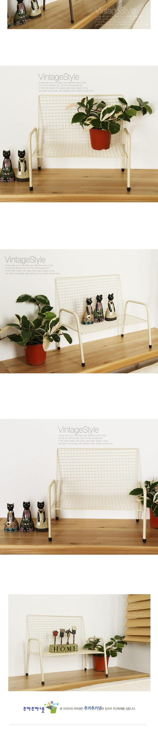 벤치 화분선반대 아이보리/화분선반대/화분진열/화분장식대/장식화분대/화분정리대/화분받침대/화분대/화분