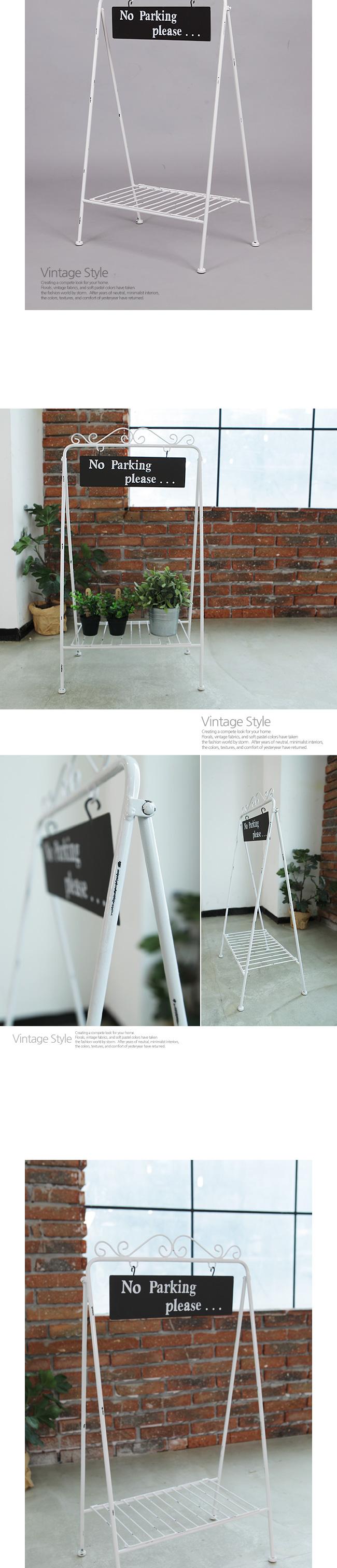 프로방스 보드 화분 선반대/칠판화분선반대/화분장식대/칠판장식화분대/화분정리대/화분받침대/화분대/화분