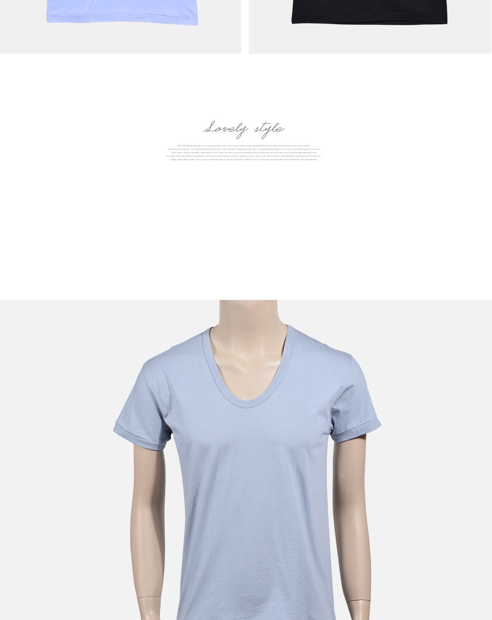 (95 블랙) (트라이)(칼라T셔츠)착용감 좋은 순면 베이직 컬러 남성 반팔런닝/여름런닝/반팔런닝/남자런닝/