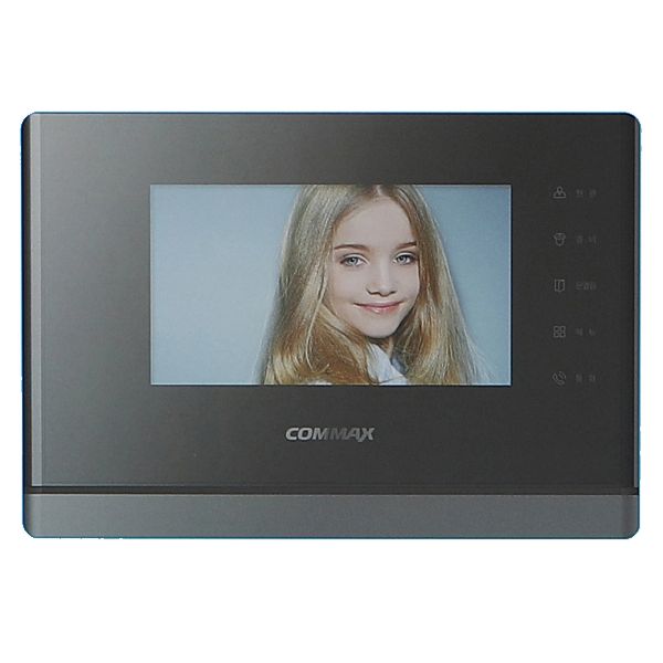 코맥스 비디오폰 컬러LED 7인치 CAV-70Y(블랙) IN-411087/월패드/아파트비디오폰/현관비디오폰/가정용비디