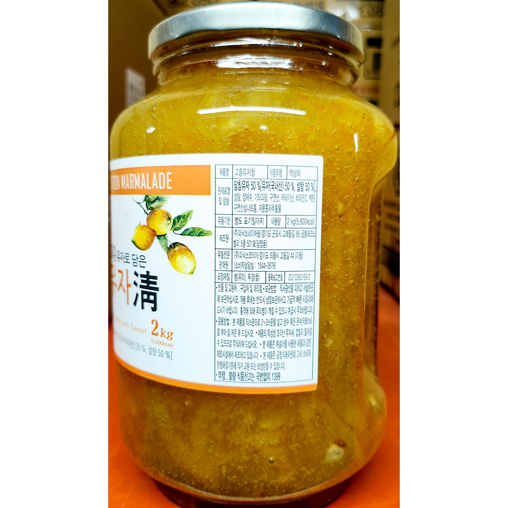 유자청(파낙스FB 고흥 2K)/유자청/액상유자차/유자음료/액기스차/유자액기스차/과일청/사무실차/가정용차/