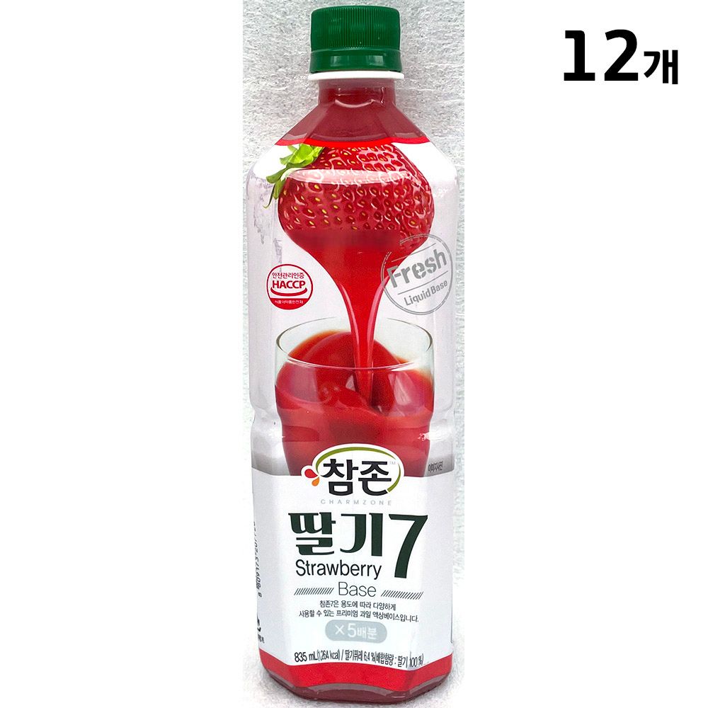 딸기농축액(참존 835ml)X12