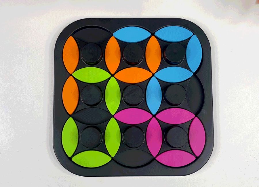 캐스B 보드게임 회전조각맞추기 2586/키즈일인보드게임/조각맞추기게임/어린이조각맞추기/회전조각퍼즐/셀