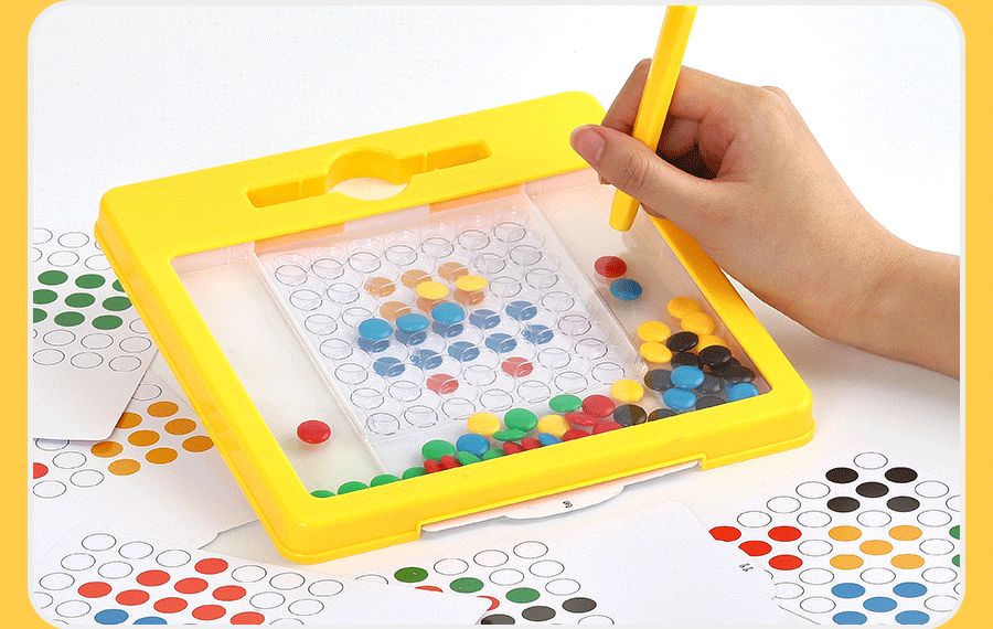 (캐스B)튼튼 초코에듀볼옮기기(2078)/초코에듀볼옮기기/볼옮기기/보드게임/볼옮기기게임/학습보드게임/학습