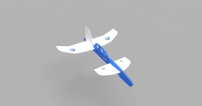 대형 카나드 핸드 글라이더 고급형/핸드글라이더/비행기/장난감비행기/글라이더/글라이더장난감/에어글라이