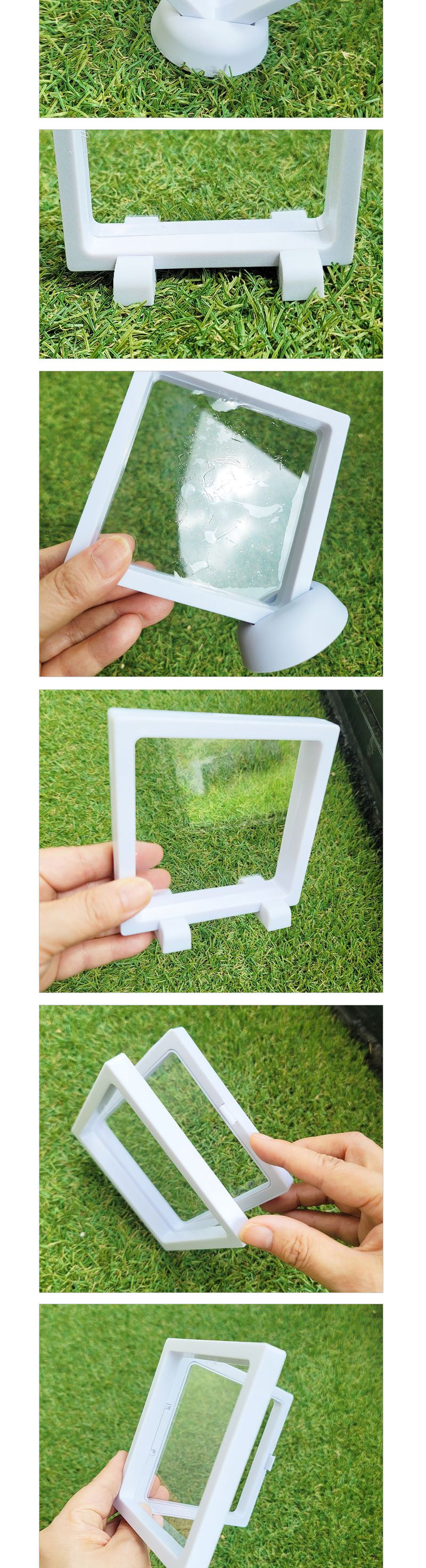 하바리움 액자 투명 스티커 5인세트/액자만들기/액자꾸미기/액자공예/액자데코스티커/액자만들기스티커/액