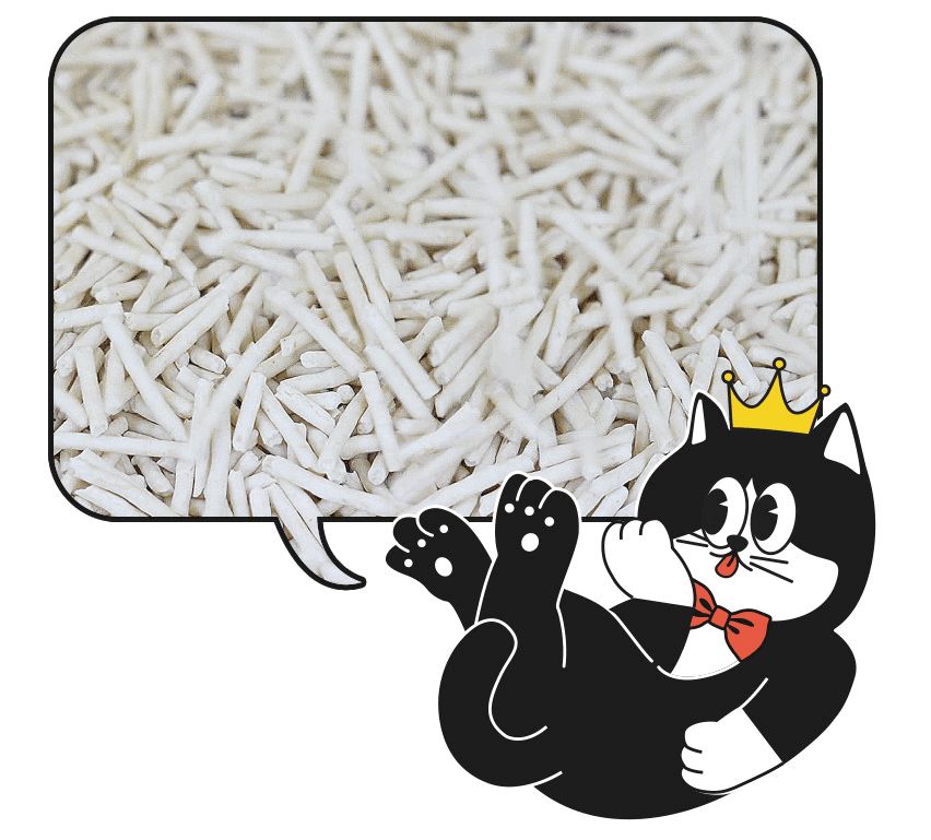 (킹스로얄) 킹스로얄 두부모래 1.5mm 슬림입자 무향(오리지널) 7Lx6개/고양이모래/응고형모래/두부모래/모