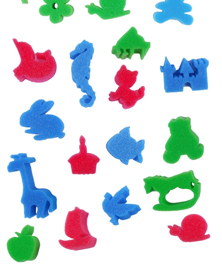 모양 스펀지/미술놀이/물감놀이/찍기놀이/스탬프/도형스탬프/동물스탬프/모양찍기/스펀지스탬프/어린이미술