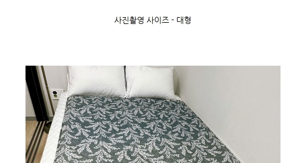 국산 와일드 플라워 전기장판 고급형 소 67x180/전기장판/전기요/장판/겨울장판/거실장판/침대전기장판/침