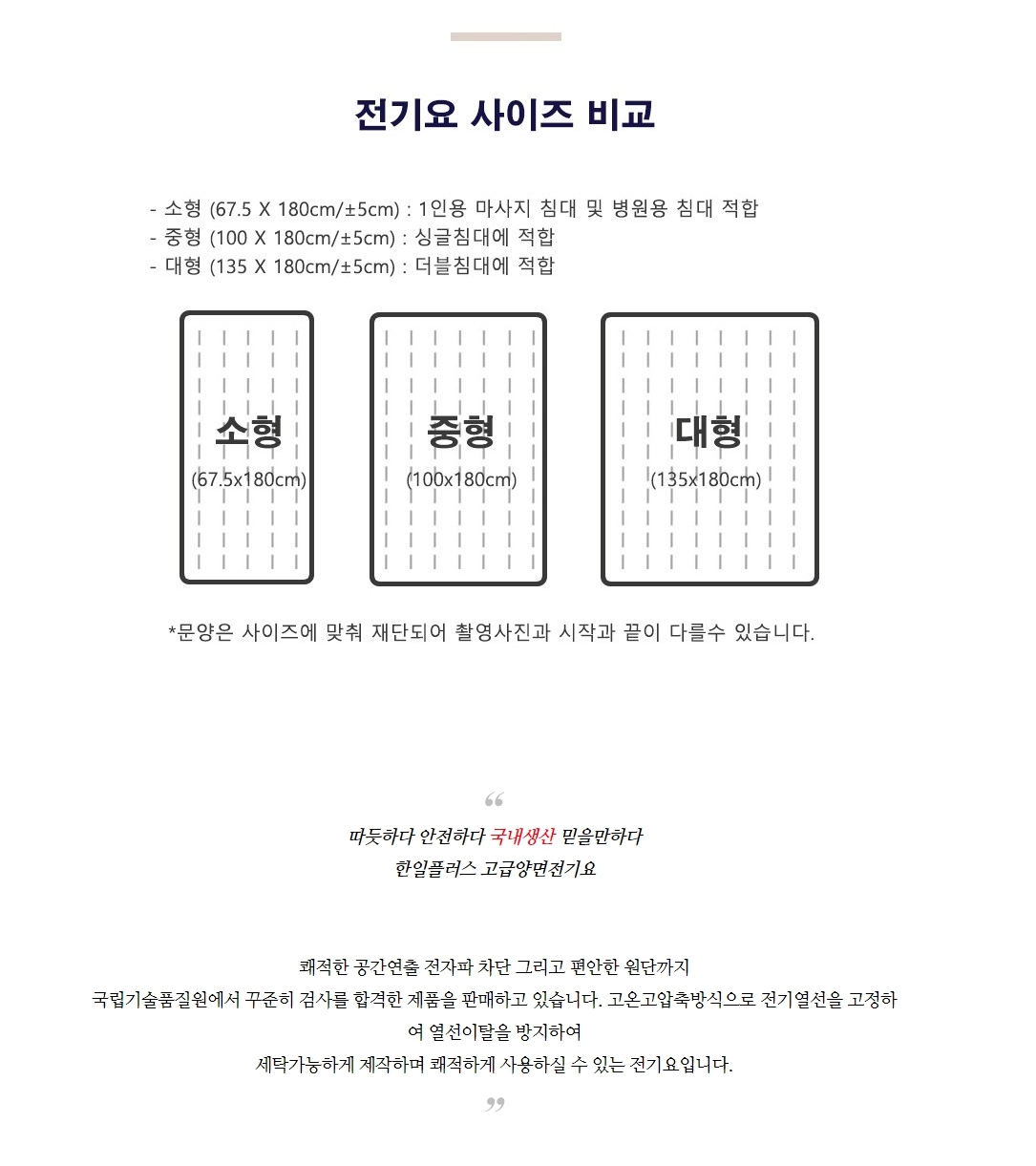 더크린 전기요 헤링본그레이 고급 대 워셔블 세탁가능/전기장판/전기요/장판/겨울장판/거실장판/침대전기장