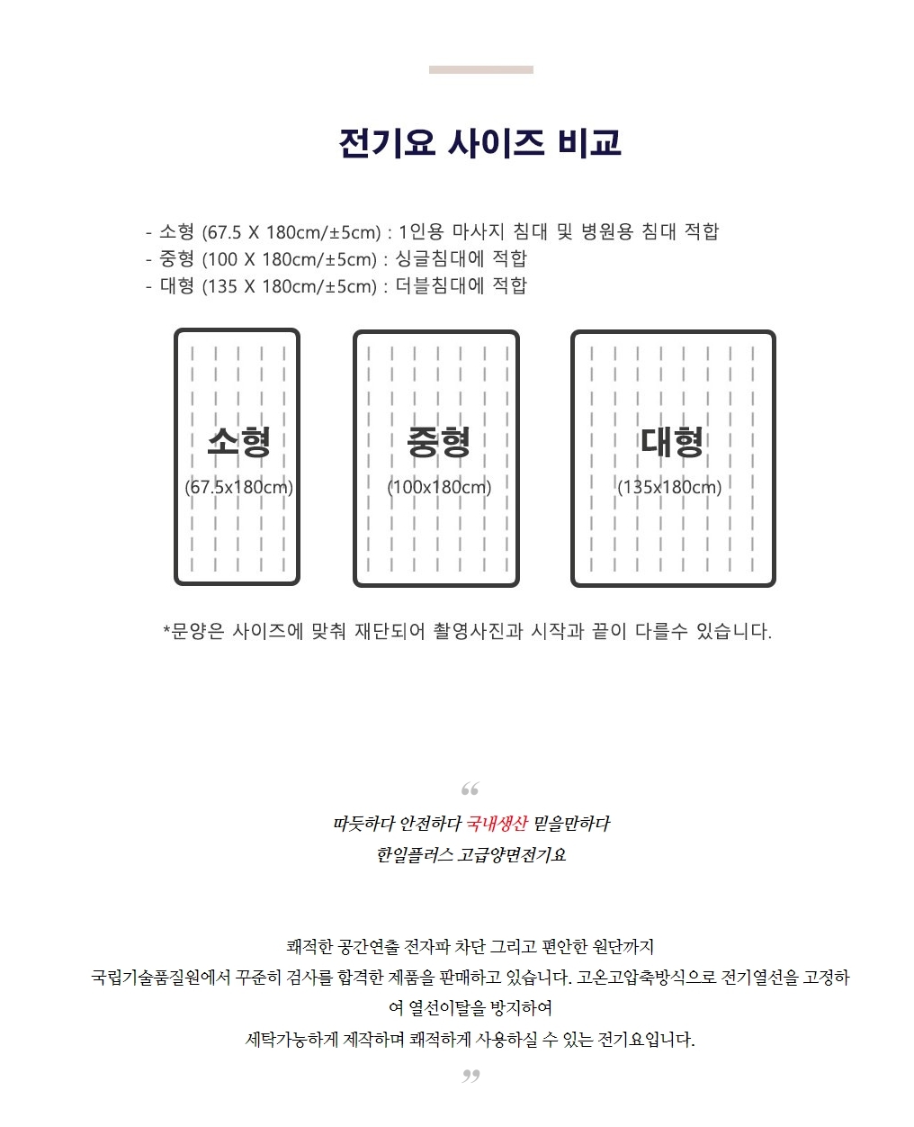 더크린 전기요 황토 미끄럼방지 전기장판 중/전기장판/전기요/장판/겨울장판/거실장판/침대전기장판/침대전
