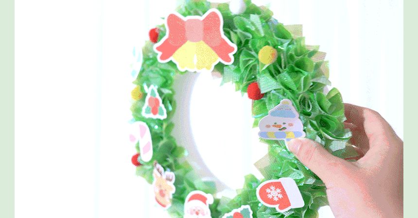 크리스마스 스티로폼 리스 만들기/리스/리스제작/리스만들기/크리스마스리스/크리스마스리스만들기/스티로