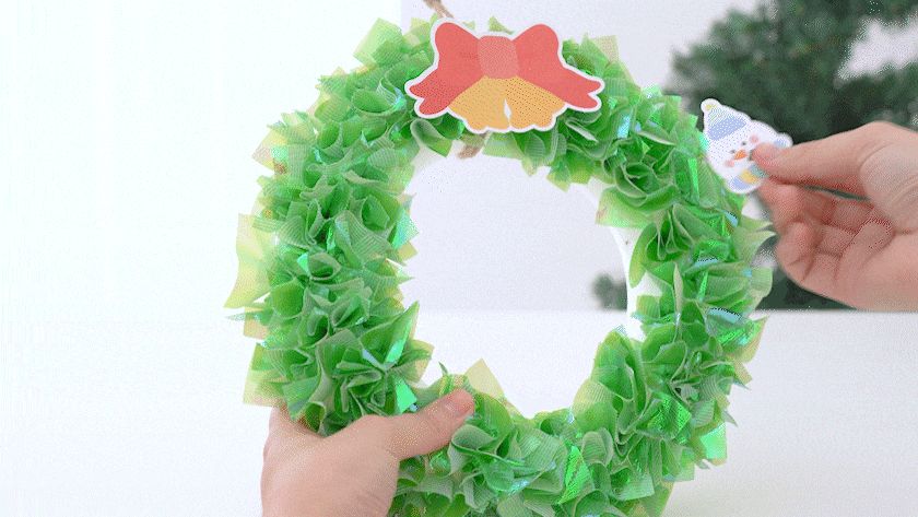 크리스마스 스티로폼 리스 만들기/리스/리스제작/리스만들기/크리스마스리스/크리스마스리스만들기/스티로