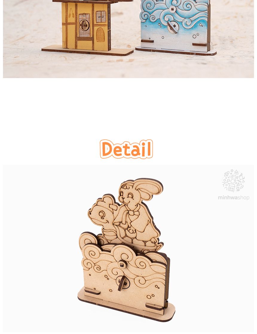 전래동화 오토마타 2종/전래동화만들기/DIY전래동화/공작재료/공예재료/만들기재료/학습용만들기/어린이만