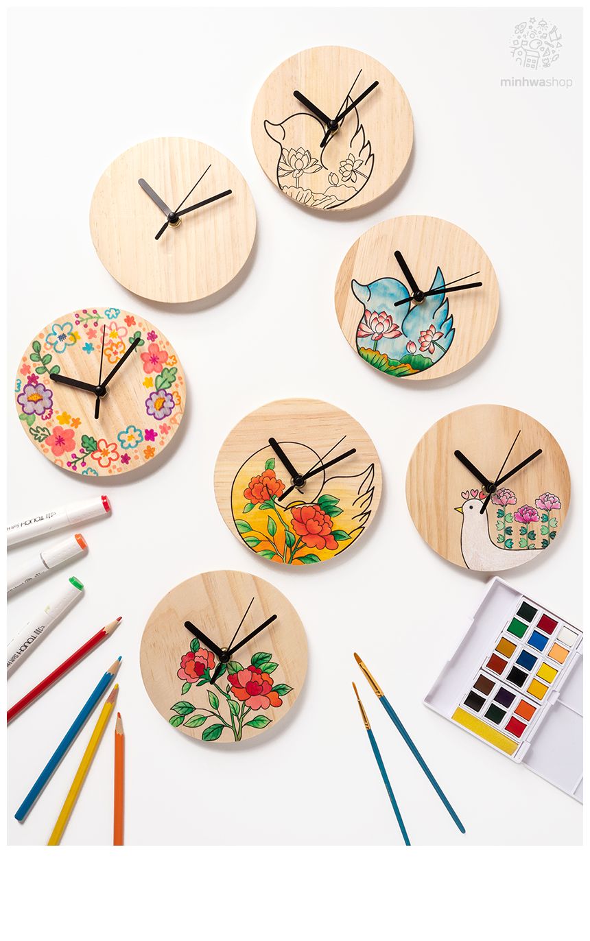 시계만들기 diy시계무브먼트(부품)포함/시계만들기/DIY시계/공작재료/공예재료/만들기재료/학습용만들기/교