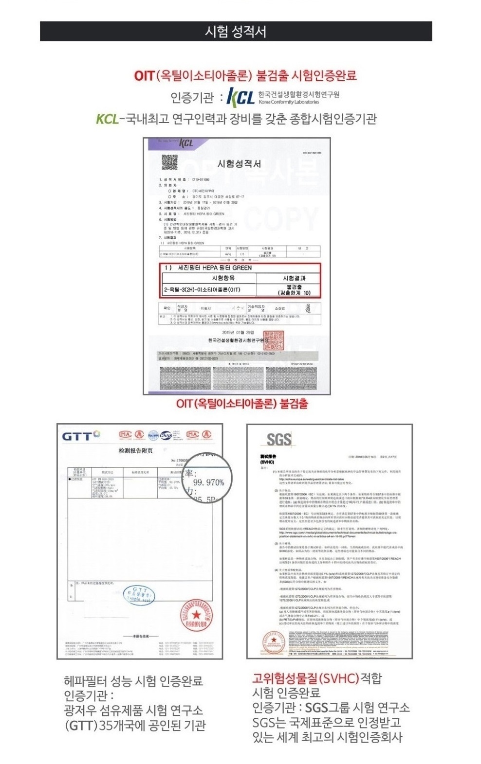 삼성 CFX-C100D AX80R7580WDD공기청정기필터 호환/필터/헤파청정기/공기청정기필터/필터교체/간편교체/공기