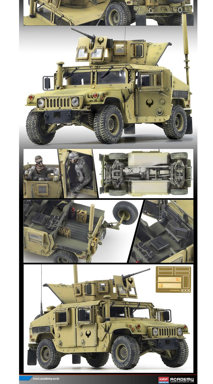 프라모델415 미군 M1151 험비장갑전술차/장갑차조립/전술차조립/장갑전술차조립/미군장갑차조립/조립장갑차