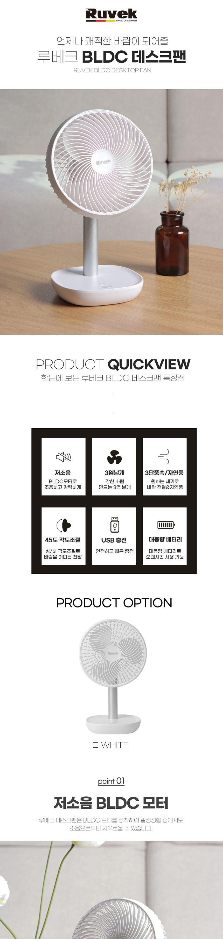 루베크2400W 저소음 대용량 BLDC 데스크 선풍기/선풍기/냉풍기/무선선풍기/휴대용선풍기/써큘레이터/캠핑용