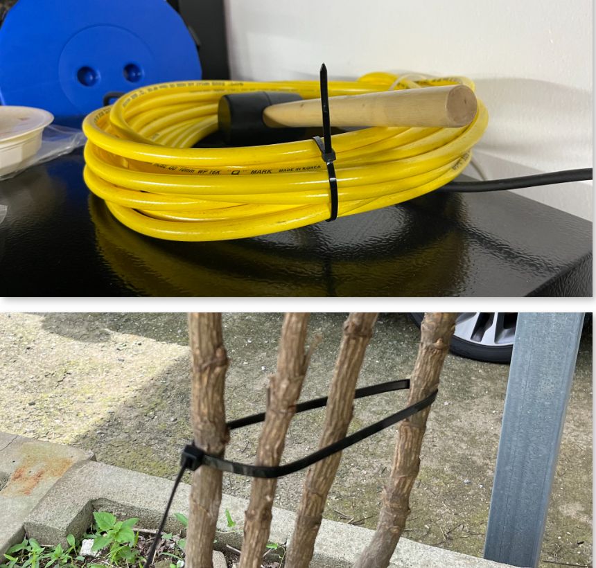 선정리 케이블타이 흑색 750mm 20P/케이블타이/전선타이/선타이/케이블정리/선정리/전선정리/고정타이/케이