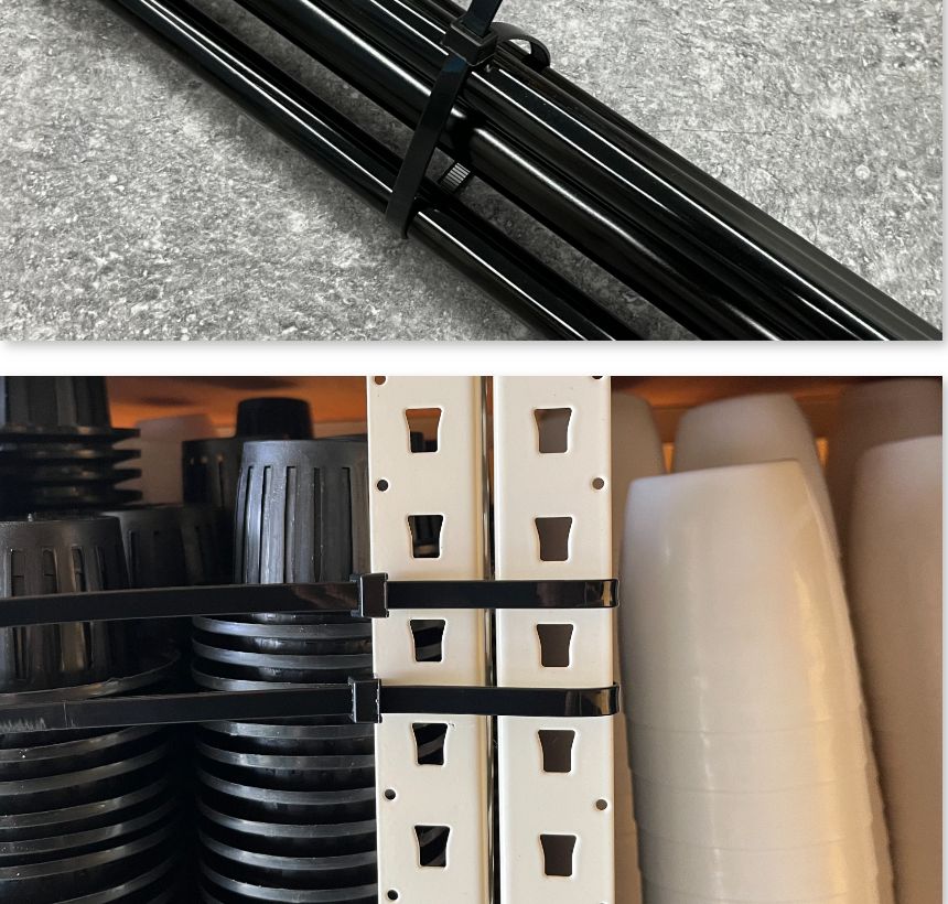 선정리 케이블타이 흑색 750mm 20P/케이블타이/전선타이/선타이/케이블정리/선정리/전선정리/고정타이/케이