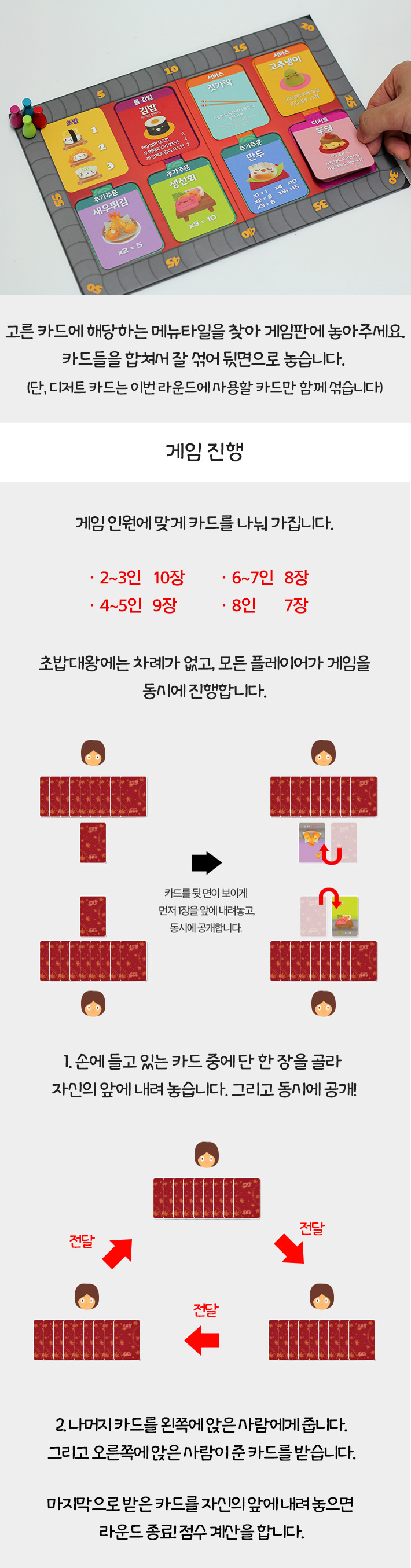 게임-초밥대왕/게임/보드게임/가족게임/재미있는게임/여행게임/휴대용게임/테이블게임/초밥대왕게임/초밥대