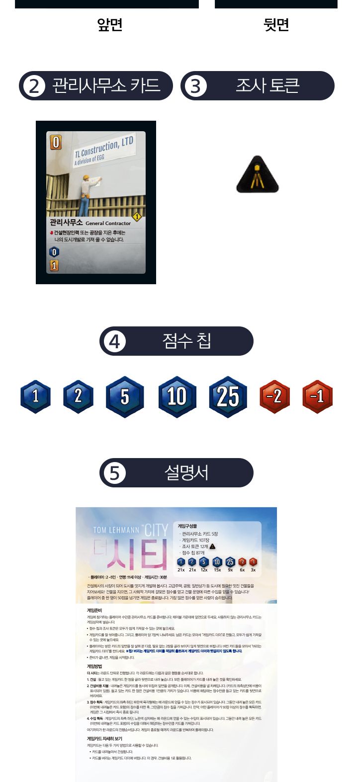 게임-더 시티+익스펜션/게임/보드게임/가족게임/재미있는게임/여행게임/휴대용게임/테이블게임/시티게임/시