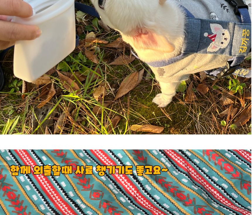 강아지 간식 가방 트릿백/훈련용간식가방/외출간식가방/강아지간식가방/사료가방/간식가방/간식백