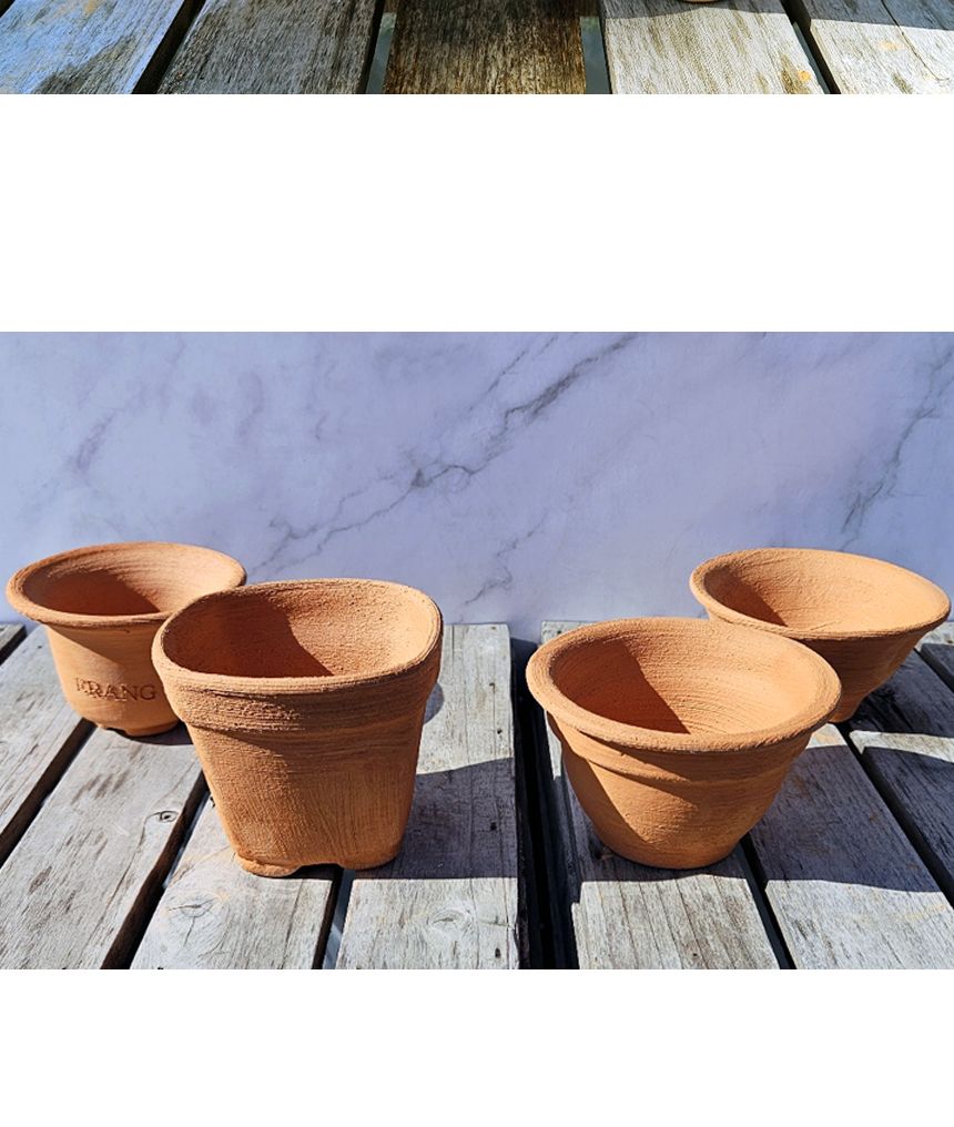 이랑 국내산 수제 토분 M15 다육 수공예 화분 통기/다육이토분/예쁜화분/원예용품/정원용품/분갈이화분/분