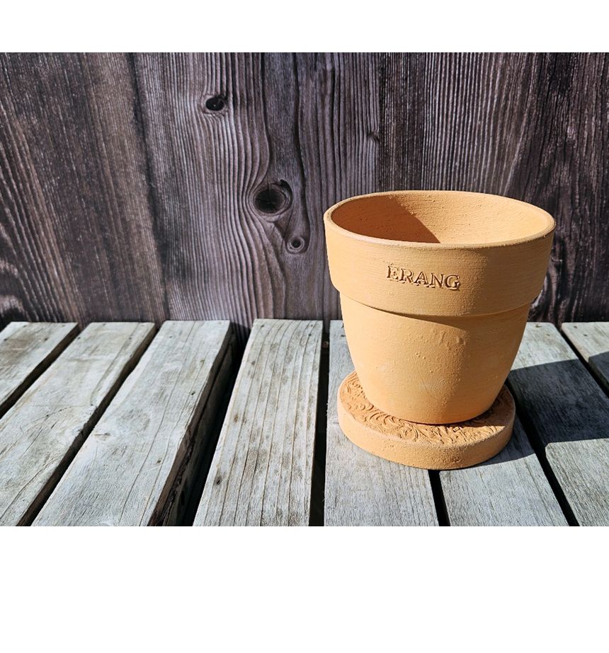 이랑 국내산 수제 B11토분과 토분받침세트 - 환경친화/화분/토분/빈티지화분/빈티지토분/식물화분/꽃화분/