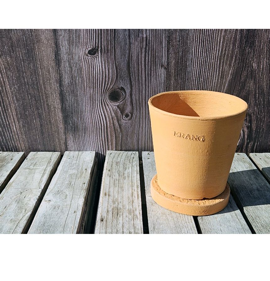 이랑 국내산 수제 B13토분과 토분받침세트 - 환경친화/화분/토분/빈티지화분/빈티지토분/식물화분/꽃화분/