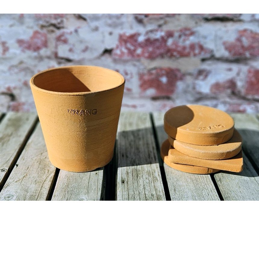 이랑 국내산 수제 B13토분과 토분받침세트 - 환경친화/화분/토분/빈티지화분/빈티지토분/식물화분/꽃화분/