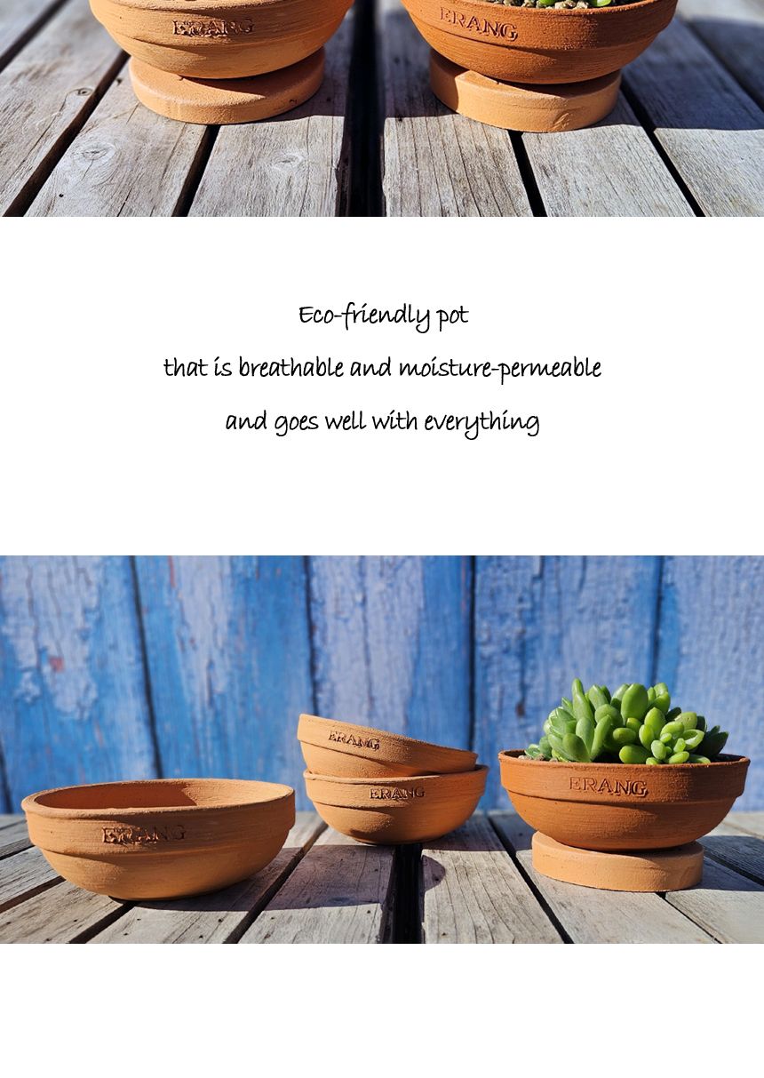 이랑국내산 수제 토분 B14- 수공예 공기정화식물화분/화분/토분/빈티지화분/빈티지토분/식물화분/꽃화분/모