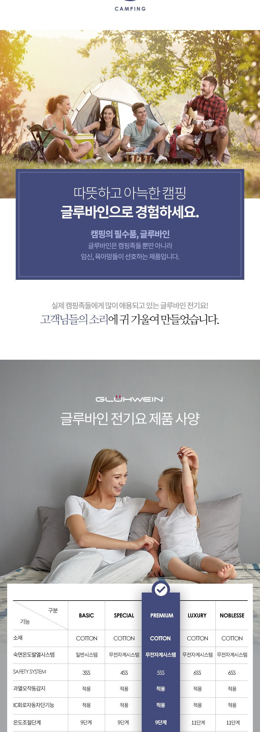 글루바인 전자파안심 타이머 물세탁 전기요 GK-832/전기장판/전기매트/전기요/타이머전기장판/타이머전기매