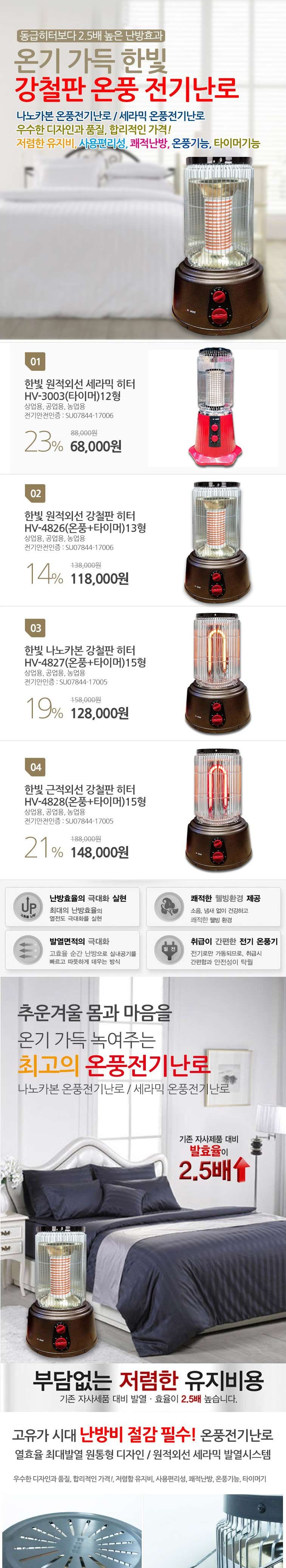 근적외선 강철판 히터 HV-4828/강철판히터/나노카본강철판히터/난방히터/히터/전기히터/전기난방히터/난방