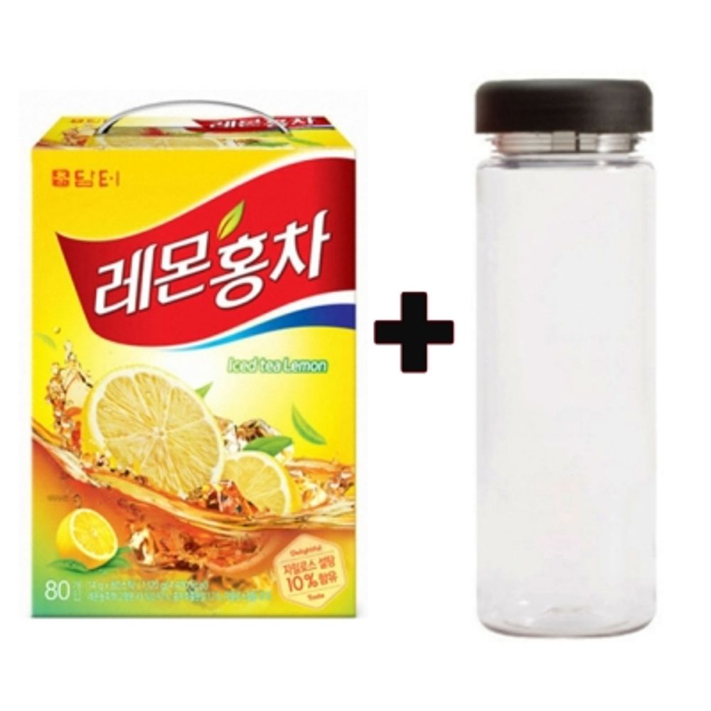 담터 레몬 홍차 아이스티 80Tx1개+워터보틀