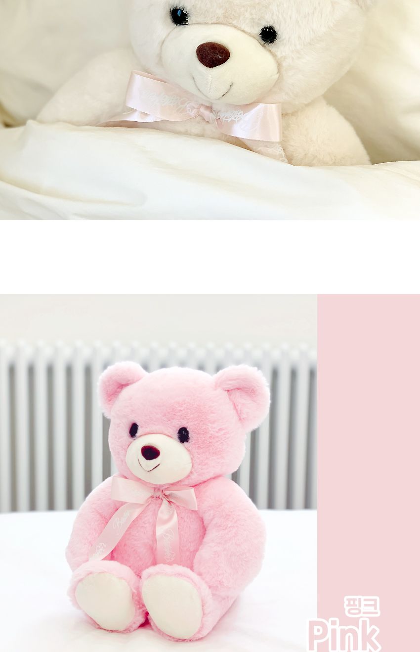뉴 땡큐베어 곰인형 MD 30cm 핑크/곰인형/봉제인형/인형/디자인인형/캐릭터봉제인형/놀이인형/캐릭터인형/