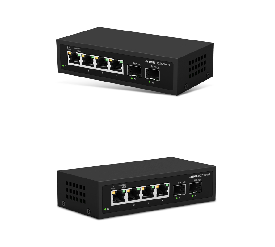 ipTIME HG25004T2 4포트 2.5G 스위칭허브/와이파이허브/4포트허브/4포트스위칭허브/스위칭허브/허브/공유기