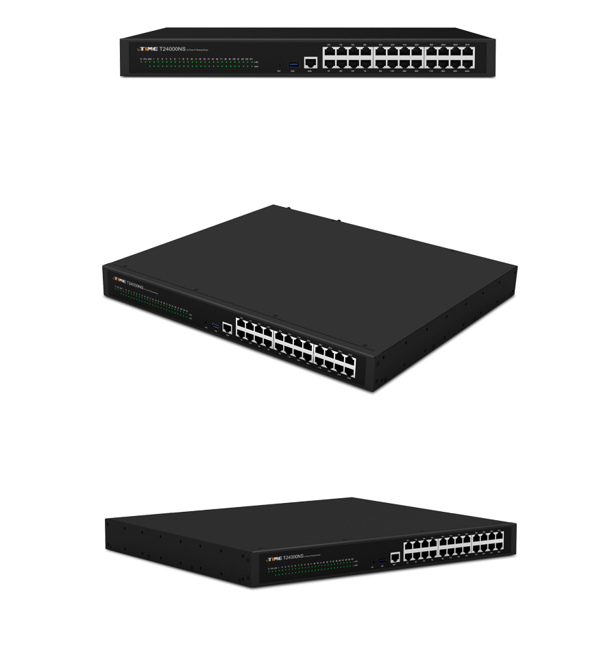 ipTIME T24000NS 24포트 기가비트 유선 공유기/기가비트유선공유기/인터넷연결공유기/PC공유기/유선와이파