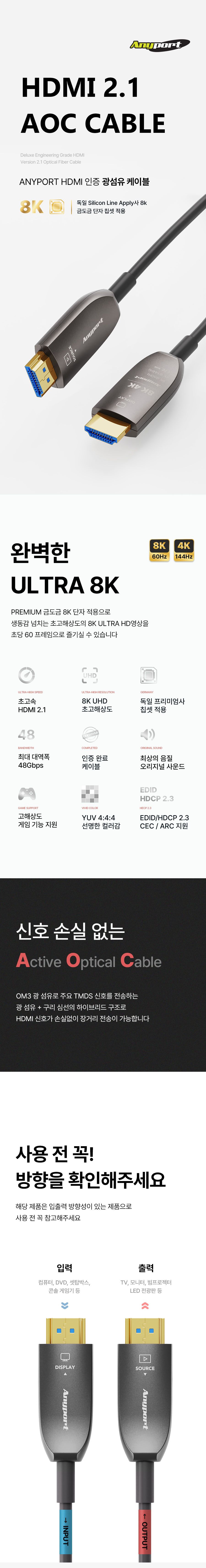 고급광케이블/다용도광케이블/HDMI광케이블/컴퓨터케이블/광케이블/전송케이블/모니터케이블/HDMI케이블/PC