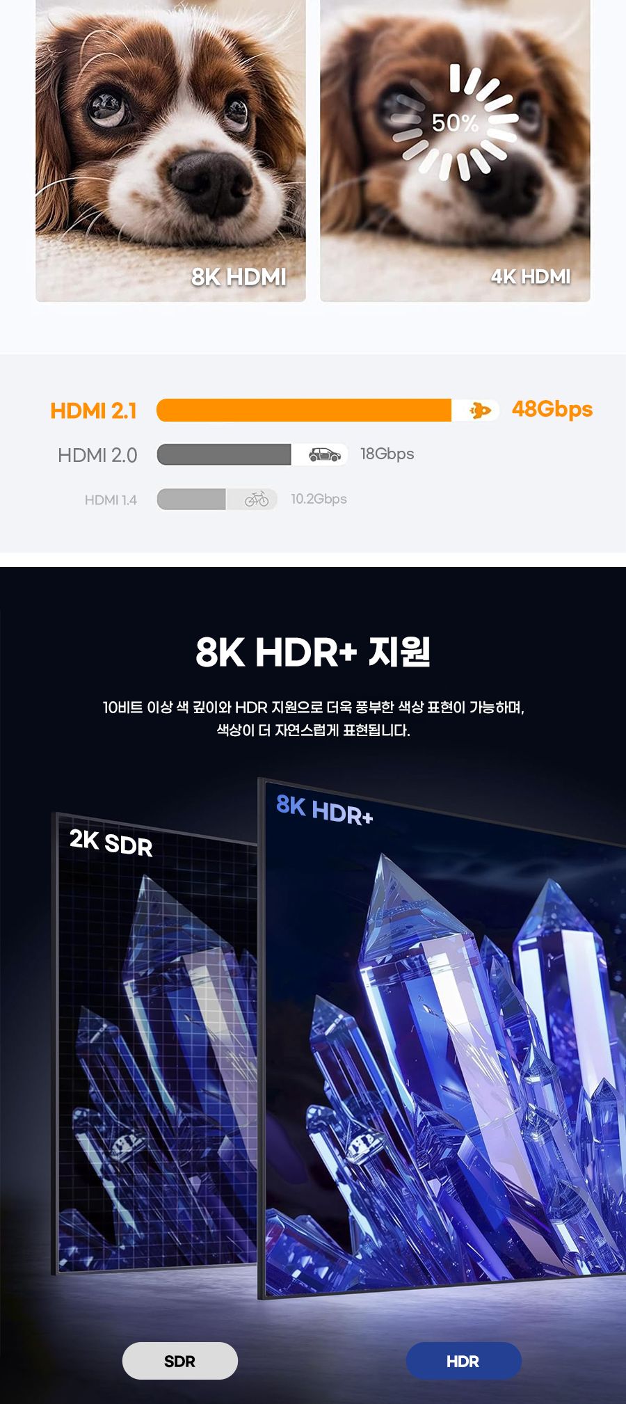 HDMI 2.1v AOC 케이블. 100M (30916)/케이블/컴퓨터케이블/PC케이블/광케이블/HDMI광케이블/AOC광케이블/영