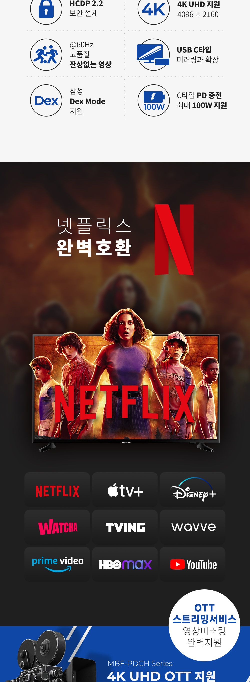 미러링케이블/데이터전송케이블/충전케이블/C타입TOHDMI미러링케이블/고속충전케이블/케이블/C타입충전케이