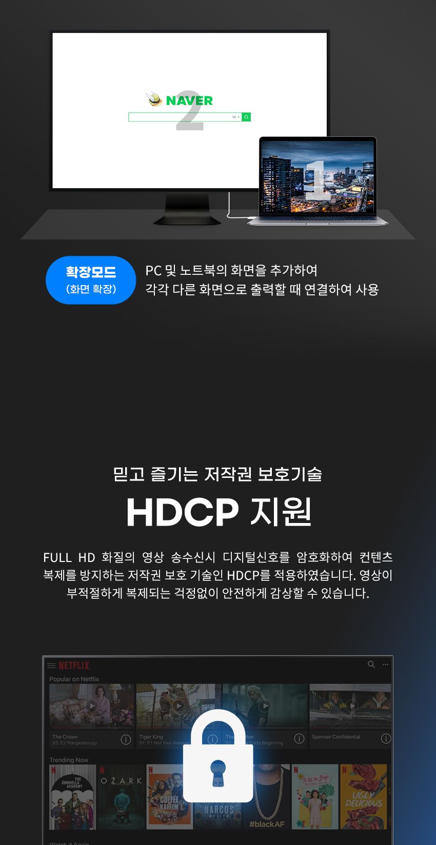 DVID컨버터케이블/C타입TODVID듀얼미러링컨버터케이블/컨버터케이블/DVID/DVID미러링케이블/C타입TODVID미