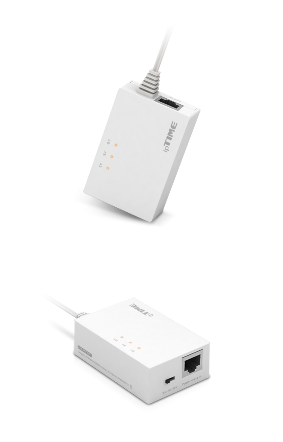 ipTIME POE 스플리터1 5V 9V 12V 전압선택/네트워크장비/네트워크공구/네트워크액세서리/분배기/스플리터/